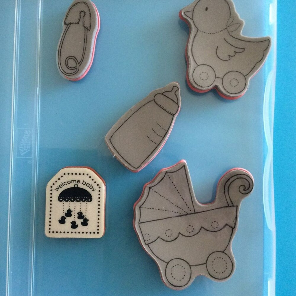 Baby Shower Stamp Set B49